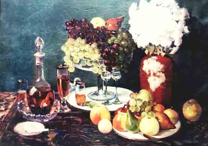 Натюрморт. 1956. Полотно, олія